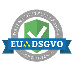 Siegel DSGVO Dr. Schwenke - ihrholzstueck.de