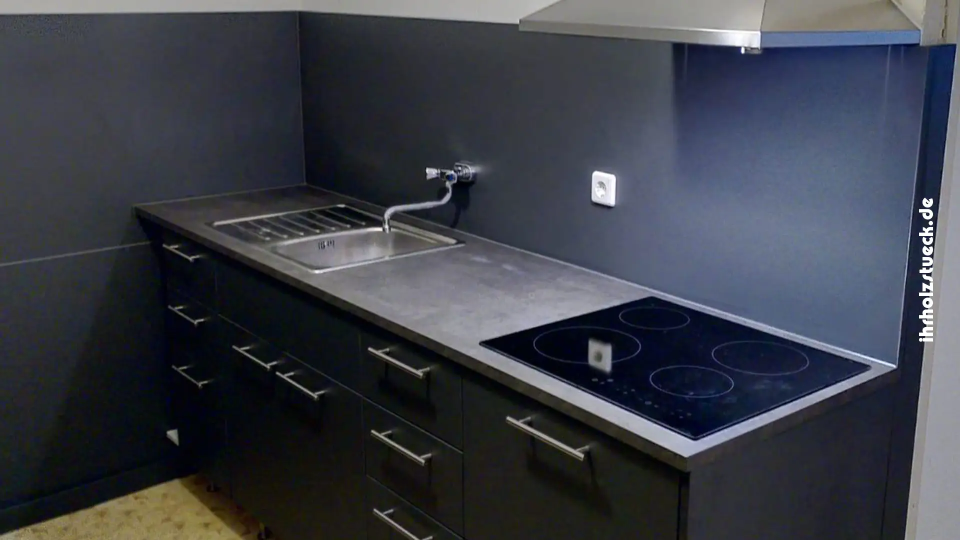 Projektgalerie - Bau einer Küche als Fullservice mit Elektrik und Sanitär - ihrholzstueck