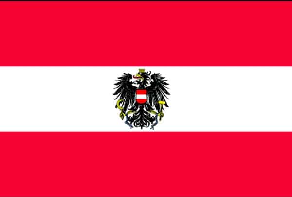Fahne Österreich (d-a-ch)